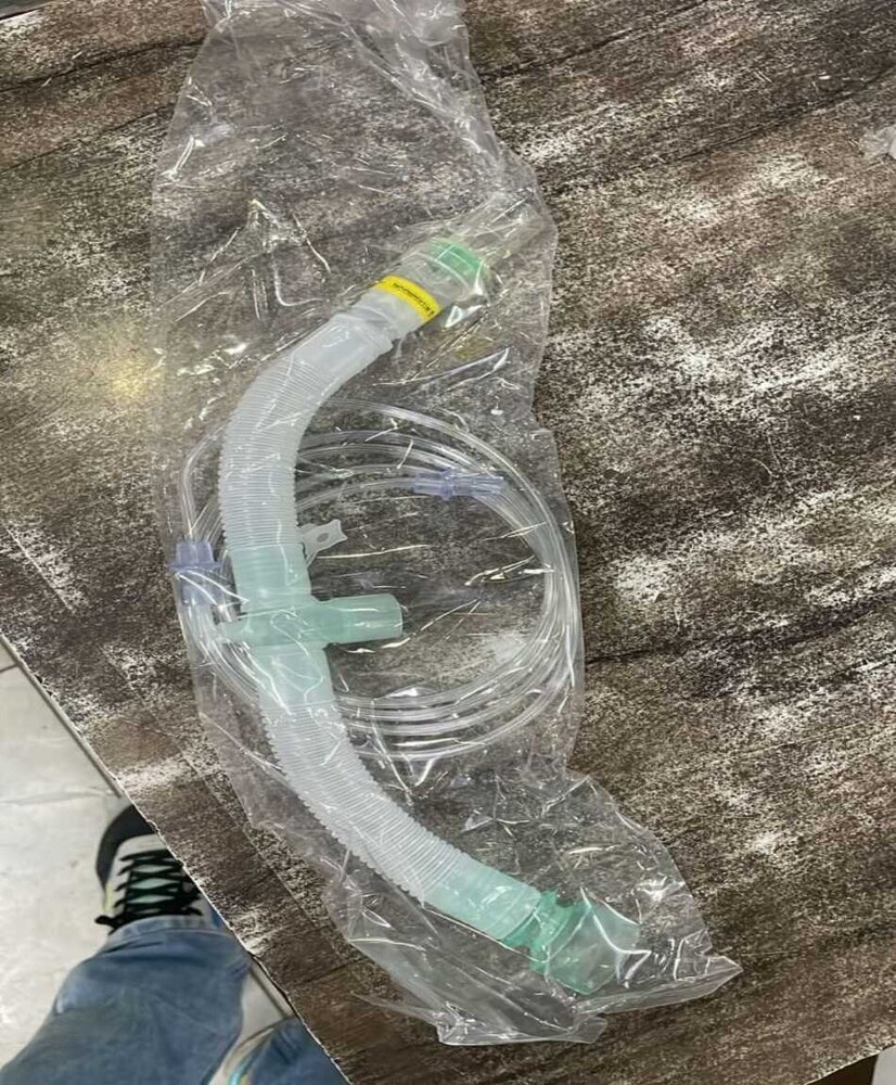 PVC Heated LP10 VENTILATOR  OXYGEN KIT