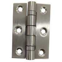 3 Inch Ball Bearing Hinges - Stainless Steel, 3 Inch Size, Polished Silver Finish | Screw-in Installation For Door Fitting Applications