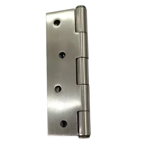 4 Inch Stainless Steel Butt Door Hinges - Color: Silver