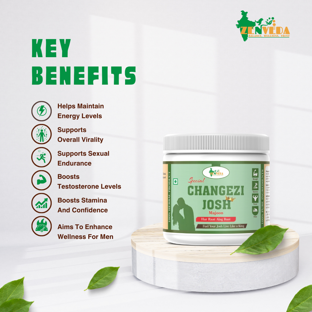 125gm Changezi Josh Majoon Herbal Health Supplement