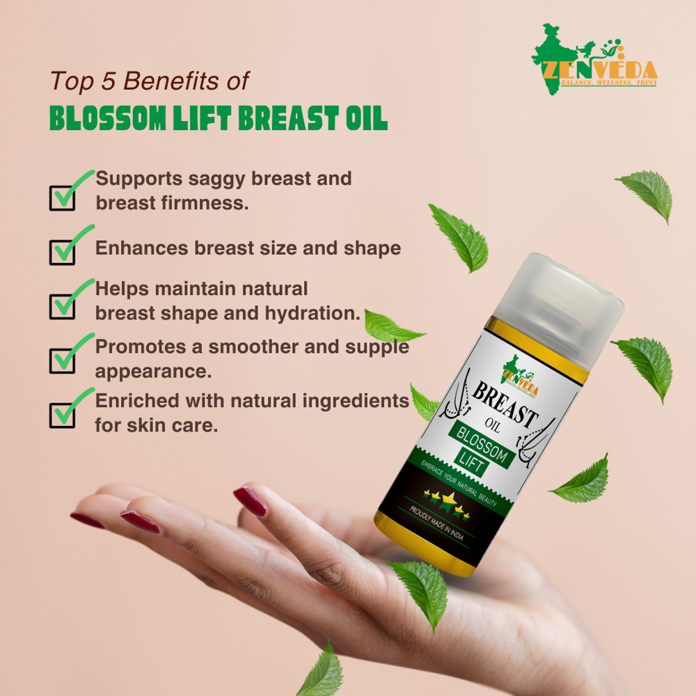 100ml Blossom Lift Herbal Massage Oil For Women