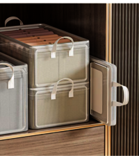 Pvc Transparent Storage Basket - Capacity: 26 Ltr