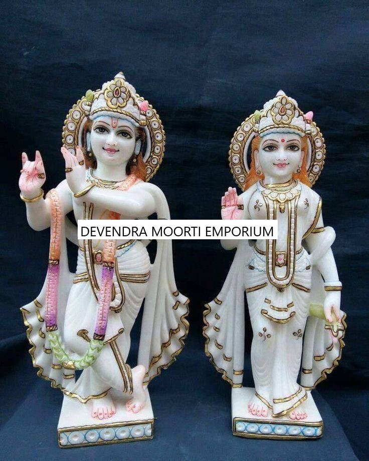 MARBLE RADHA KRISHNA STAUE IN AHMEDBAD