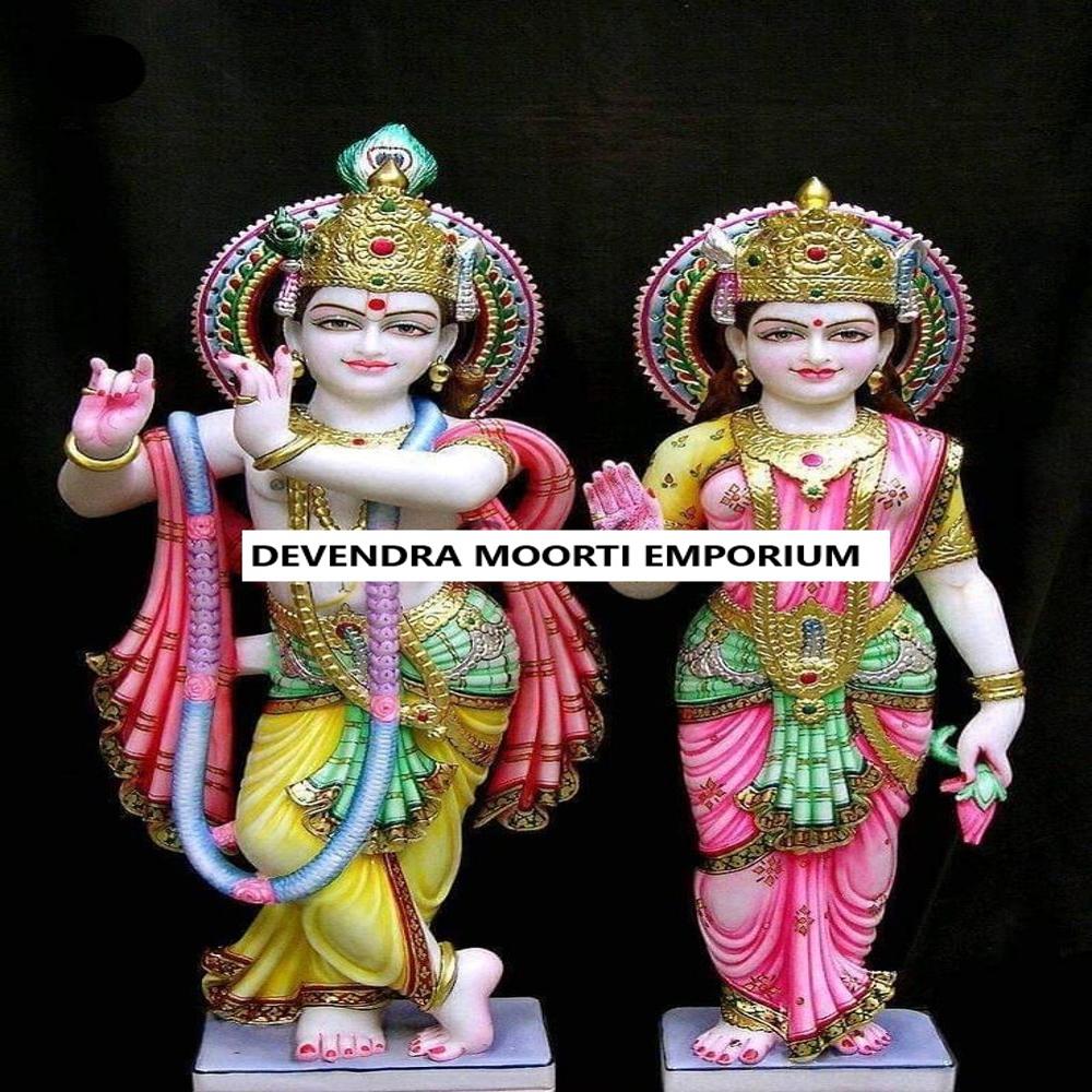 MARBLE RADHA KRISHNA STATUE IN USA