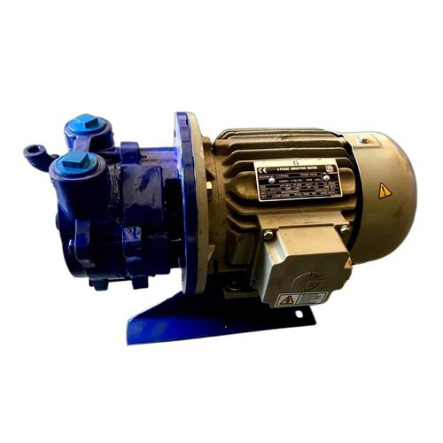1 Hp Water Ring Vacuum Pump - Color: White And Blue