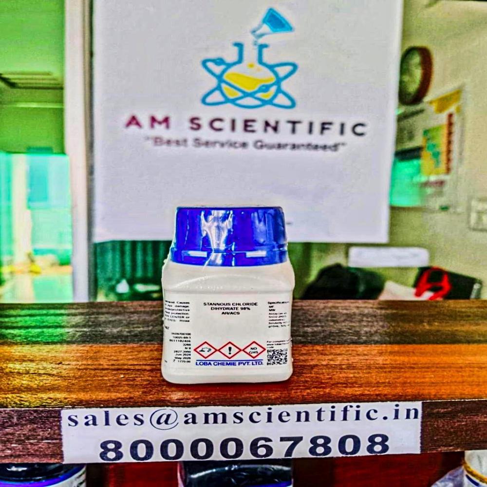 Stannous Chloride Dihydrate 98% Ar Acs 100g - Cas No: 10025-69-1