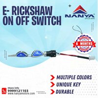 On / Off Key - Brake Light Switch, 220v Single Phase 5a, Efficiency 98%, Ideal For E Rickshaw Applications