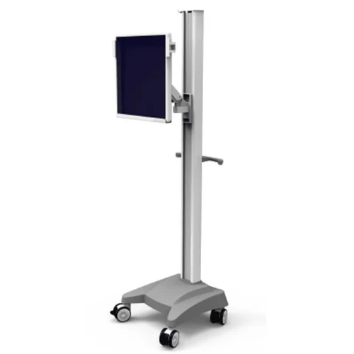 Vertical Bucky Stand - Color: White And Blue