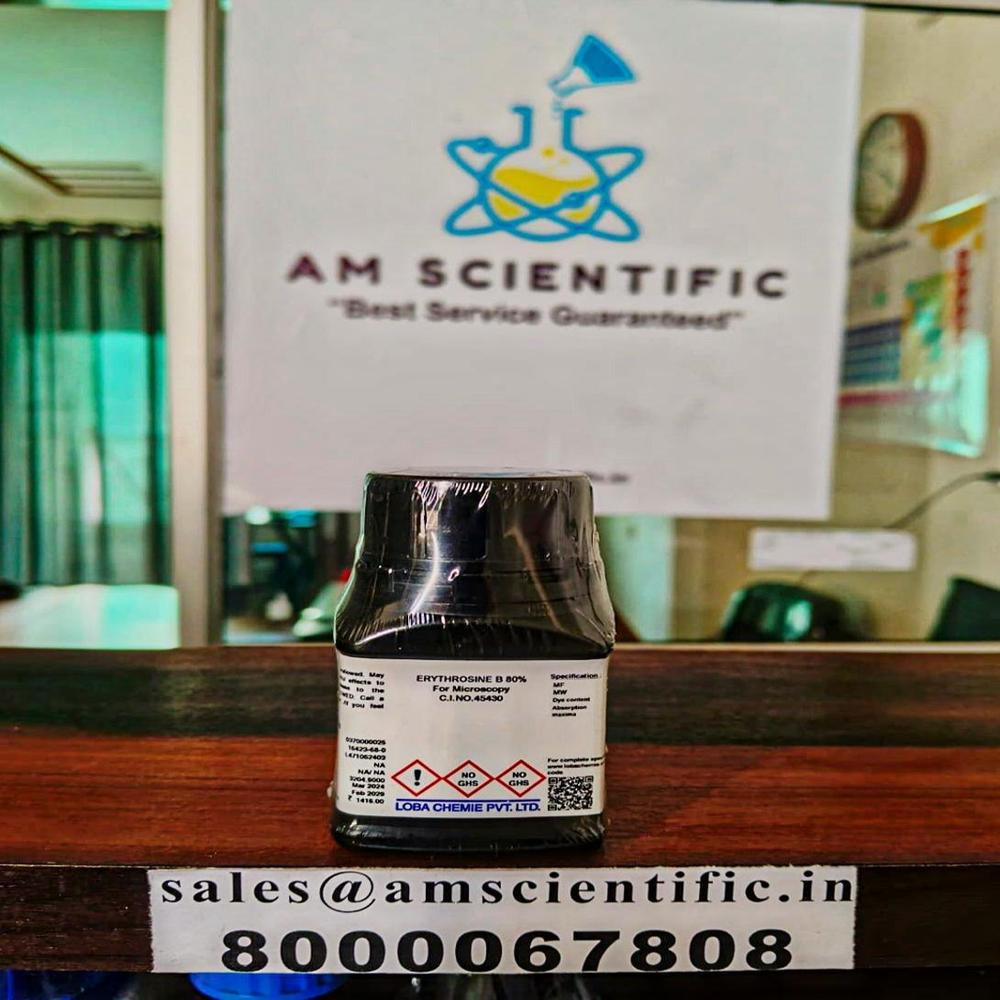 Erythrosine B 80% For Microscopy - Cas No: 16423-68-0