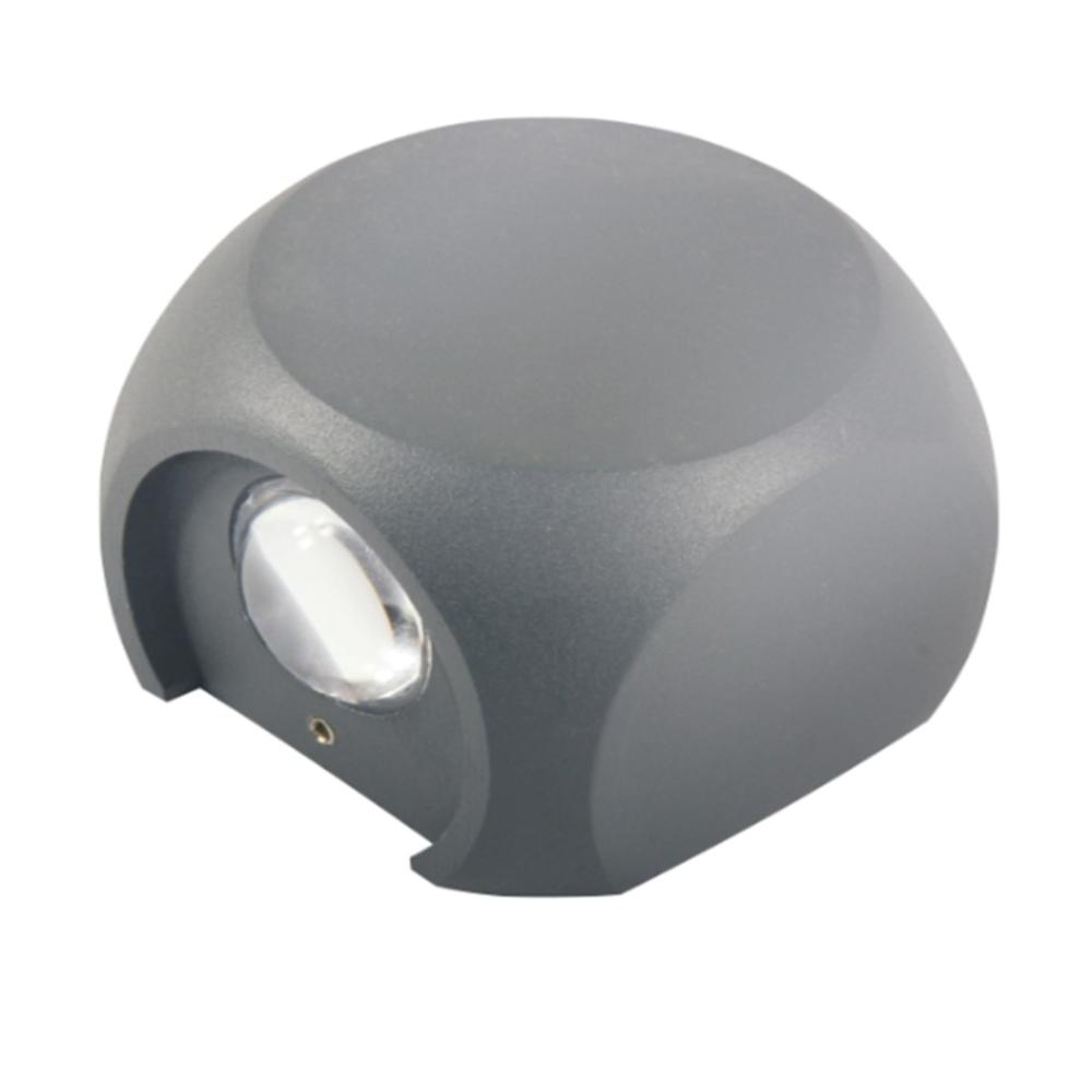 LUKER 2W X 2 HALO W32 OUTDOOR WALL LIGHT(LOD424)