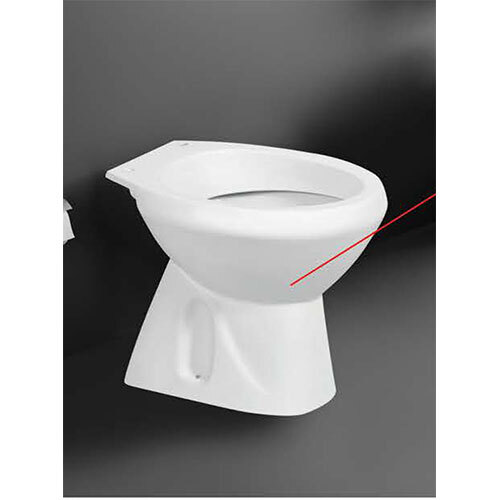 Ceramic Water Closet Ewc 305 - Color: White