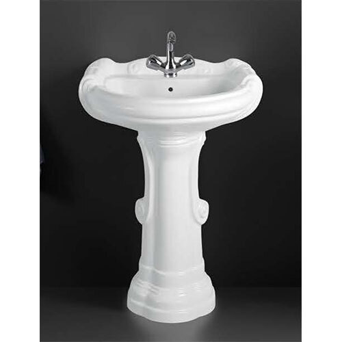 Wash Basin Pedestal 402 - Color: White