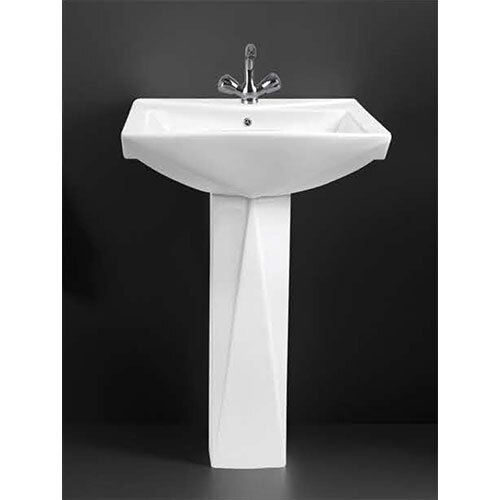 Wash Basin Pedestal 403 - Color: White