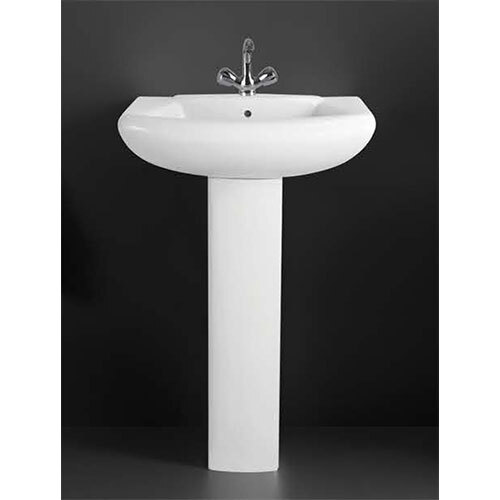 Wash Basin Pedestal 405 - Color: White