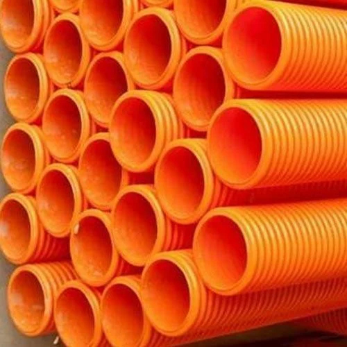 Dwc Hdpe Pipe - Color: Orange