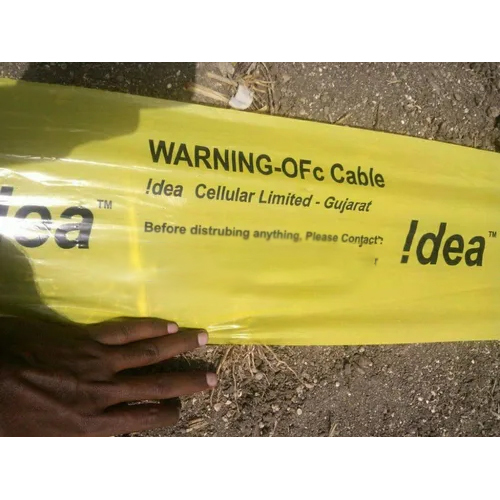 Barricade Warning Tape - Color: Yellow