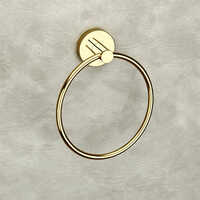 Stainless Steel Napkin Ring - Color: Golden