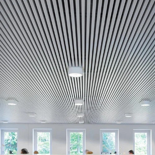 Galvanized Open Cell Grid Ceiling Tile - Color: Grays