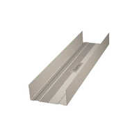 Gyproc Floor And Ceiling Channel - Color: Silver