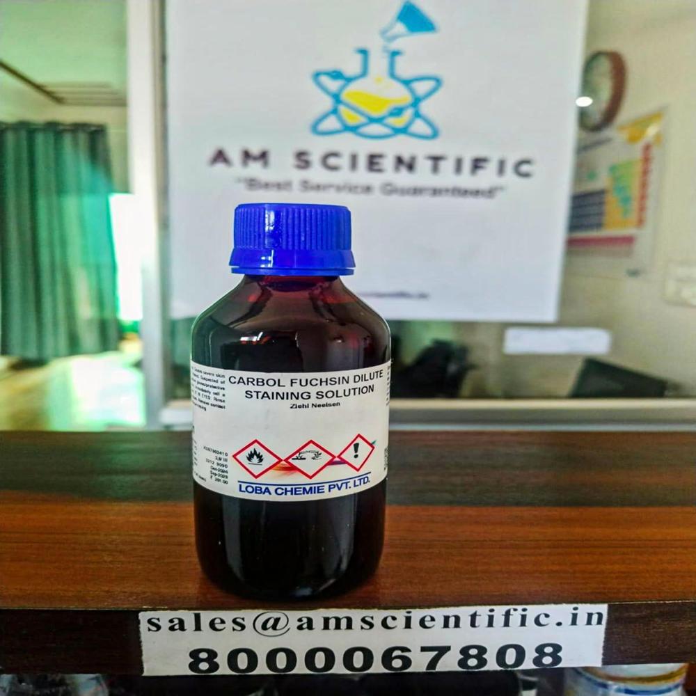 Carbol Fuchsin Dilute Staining Solution - Boiling Point: 78.5 Degreec