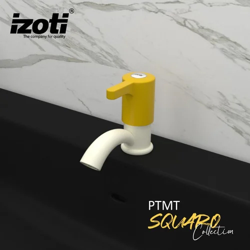 Ptmt Pillar Tap - Color: White And Yellow