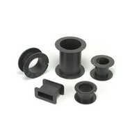 Rubber Oulded Components - Color: Black
