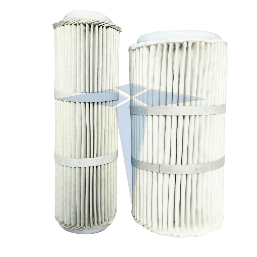 Radial Fin Filter / Sewn End Filters - Efficiency (%): 98