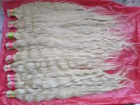 613 Blonde Color Natural Wavy and Straight Style Bulk Hair for Braiding 100% Human Hair Extension