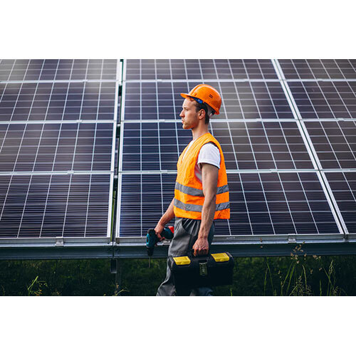 23 kW - सौर संयंत्र स्थापना