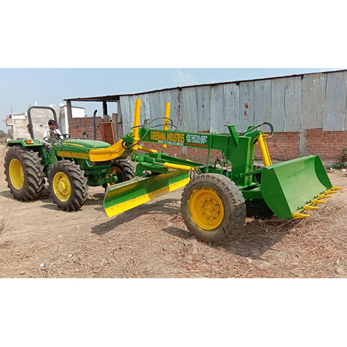Tractor Grader - Mild Steel, Diesel Powered Grader | Mounting Options: Bolt-on, Welded, Quick-release, Uses: Grading, Snow Plowing, Earth Moving