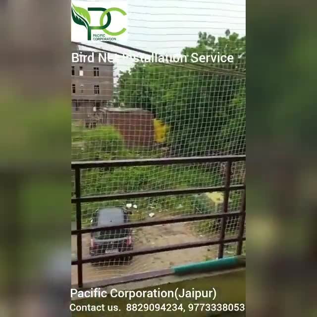 Garware Bird Net - Nylon Material, 10x33 Meters | Effective Bird Control For Homes, Buildings & Balconies