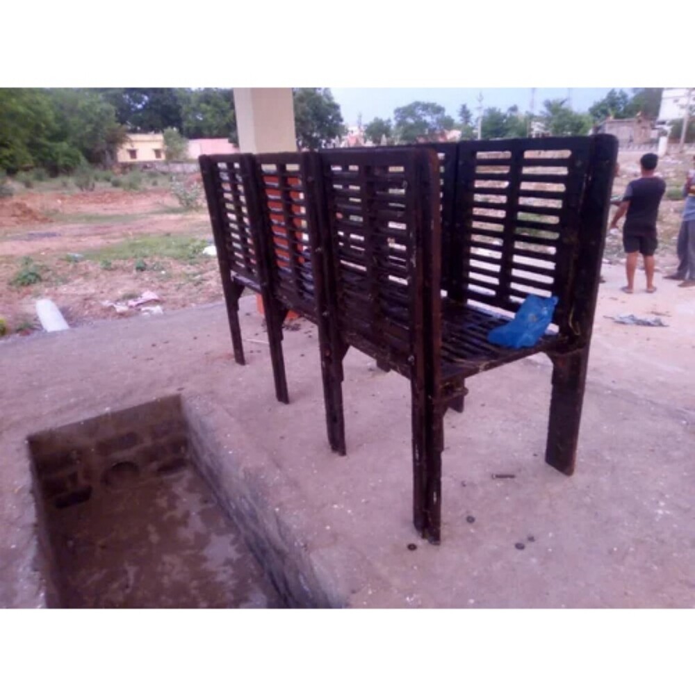 Cast Iron Crematorium Bed - Finishing: Polished