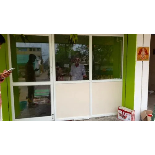 Aluminium Cabin Partition Work - Color: As Per Requirement