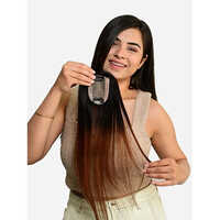 2.5x3.5 Ombre Silk Hair Topper - Balayage Highlights