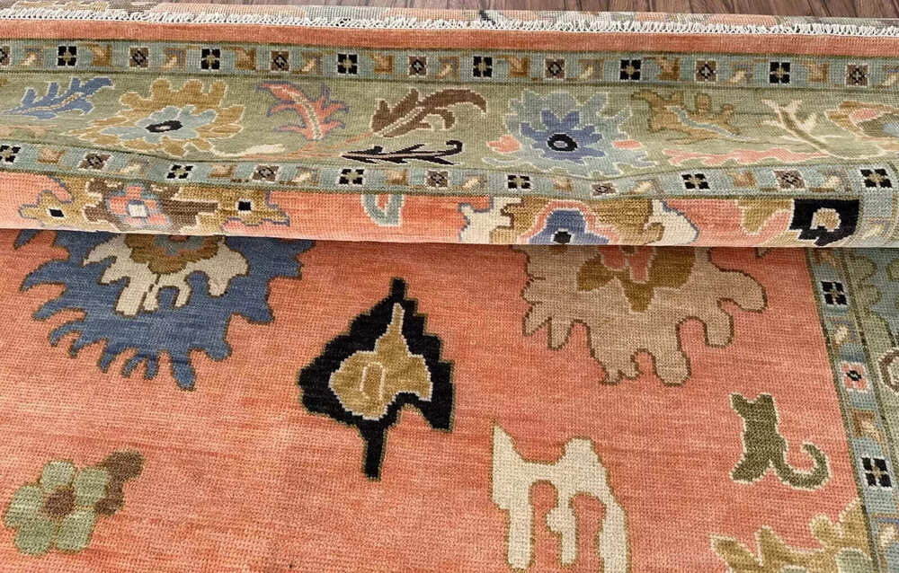 Authentic Hand-knotted Wool Rug A   Persian Traditional Design | Luxury Floor Covering