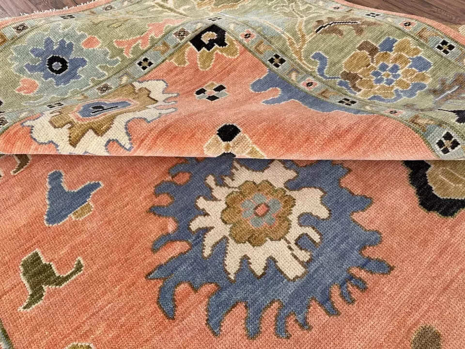 Authentic Hand-Knotted Wool Rug  Persian Traditional Design | Luxury Floor Covering