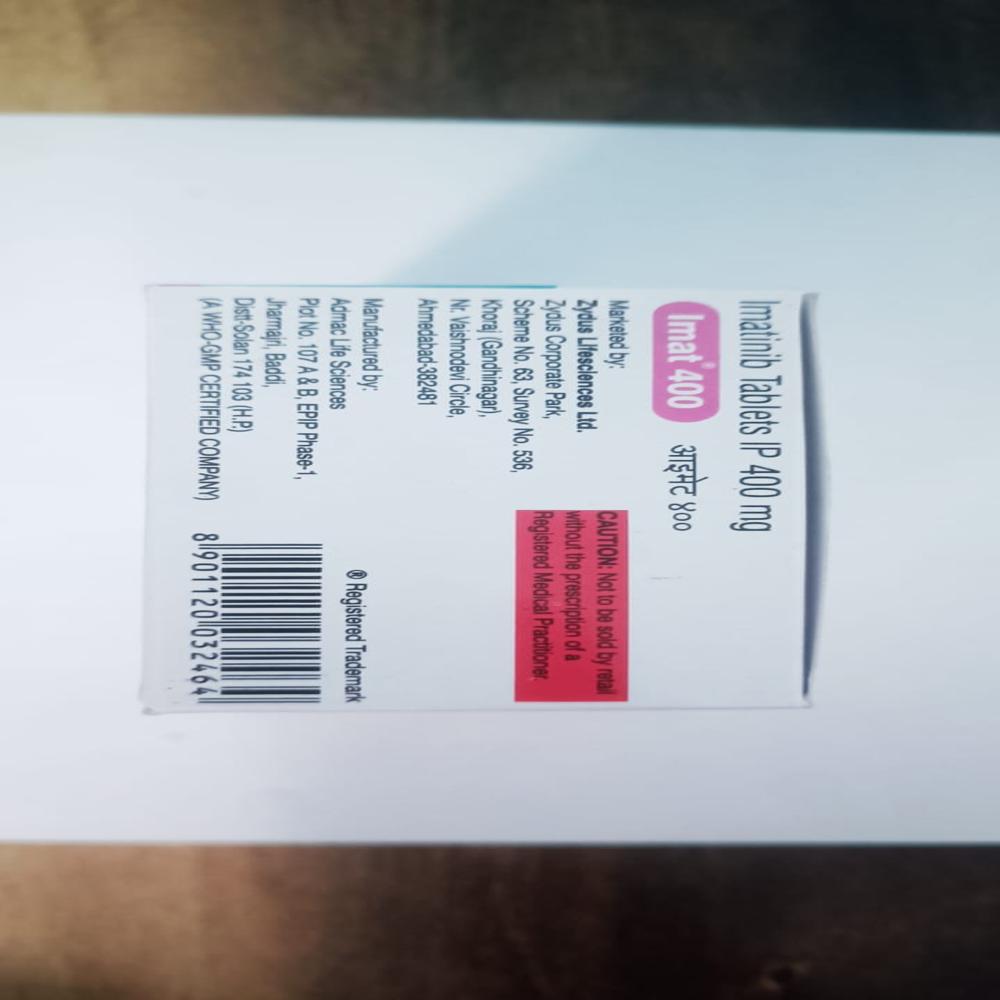 Imat 400mg Tablet - Origin: India