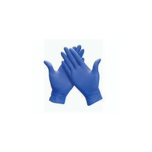 Nitrile Examination Gloves - Nitrile Material, Plus Size, Blue Color | Disposable, Medical Use, Strong Barrier for Hospital Settings