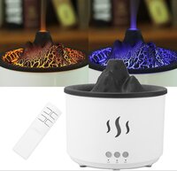 Volcano Mountain Flame Humidifier - Capacity: 500 Milliliter (Ml)