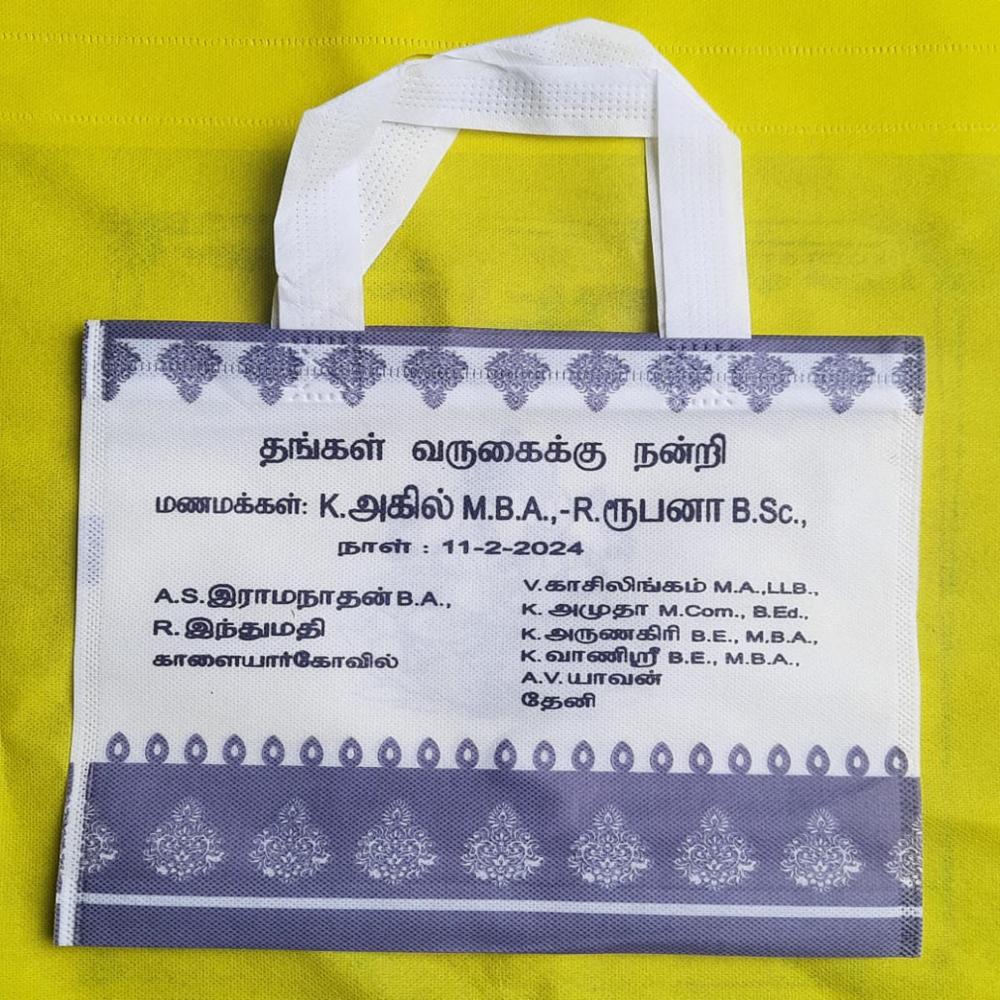 Non woven thamboolam bag