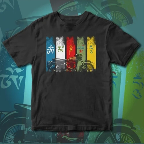 Mens Printed T-Shirt - Cotton Fabric, Different Sizes Available, O-Neck Collar, Short Sleeves, Vibrant Printed Pattern, Versatile Wardrobe Essential