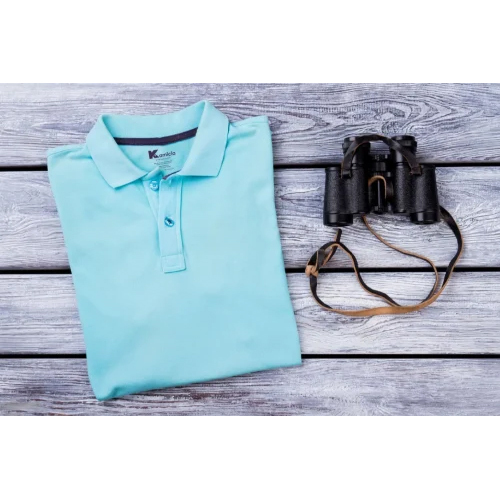 Mens Casual T Shirt - Color: Blue