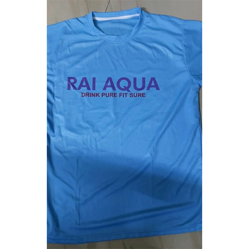 Men Polyester T Shirt - Color: Different Available