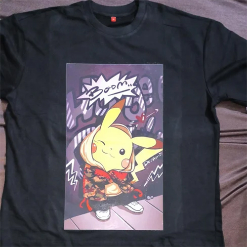 Premium Bamboo Cotton T Shirt - Color: Black