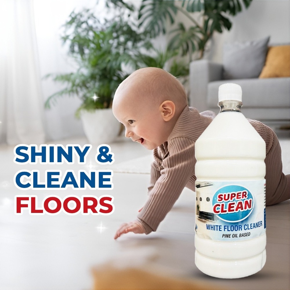 Super Clean Floor Cleaner Pine Oil Base 5 Ltr - Color: Transparent