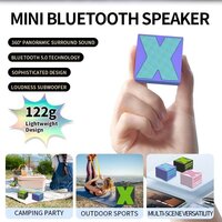 X1 Mini Bluetooth Speaker - Color: Multi