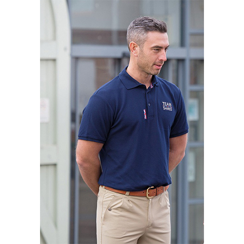 Mens Corporate Polo T-Shirt - Color: Blue