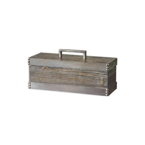 Silver Wood Box