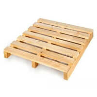 Fumigated Wooden Pallets - Color: Brown