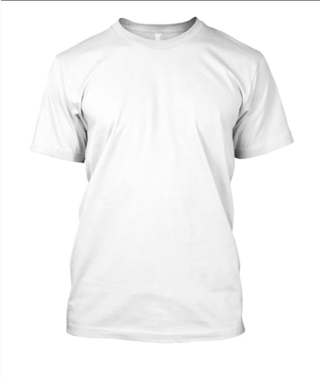 Men Round Neck Plain T-shirt